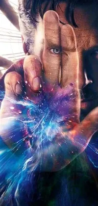 Get impressed by the mystical live wallpaper for your mobile! An eye-catching close up shows a hand holding a finger as a flickering and mesmerising holographic image appears on top of it! Electric sparks give a unique surreal effect to this bewitching live wallpaper