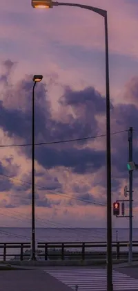 Cloud Sky Street Light Live Wallpaper