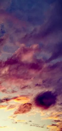 Cloud Sky Sunset Live Wallpaper