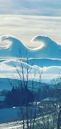 Cloud Sky Water Live Wallpaper