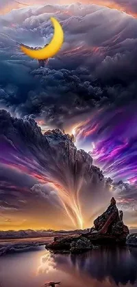 colorful sky Live Wallpaper