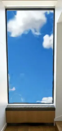 Cloud Sky Window Live Wallpaper