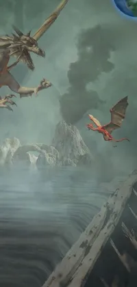 the dragons Live Wallpaper