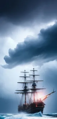 Cloud Water Sky Live Wallpaper