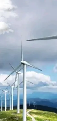 Cloud Windmill Sky Live Wallpaper