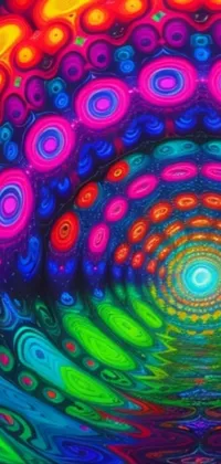 Colorfulness Art Circle Live Wallpaper