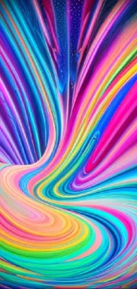 Colorfulness Art Magenta Live Wallpaper