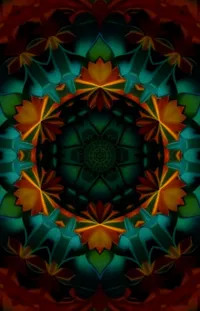 Colorfulness Art Symmetry Live Wallpaper