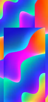 Colorfulness Azure Font Live Wallpaper
