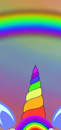 Colorfulness Cone Liquid Live Wallpaper