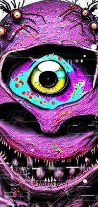 Colorfulness Eye Eyelash Live Wallpaper