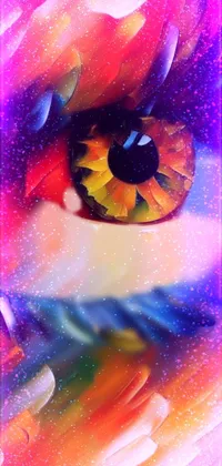 Colorfulness Eye Sky Live Wallpaper
