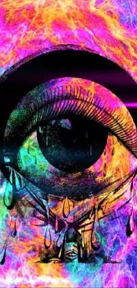 Colorfulness Eyebrow Eye Live Wallpaper