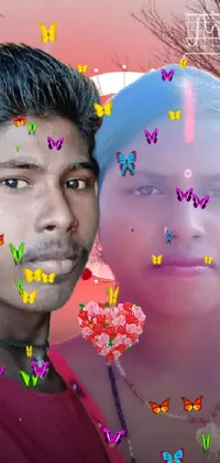 Colorfulness Face Chin Live Wallpaper