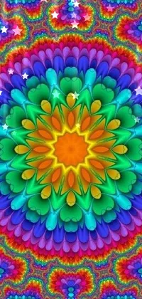 Colorfulness Flower Art Live Wallpaper