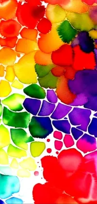 Colorfulness Flower Light Live Wallpaper