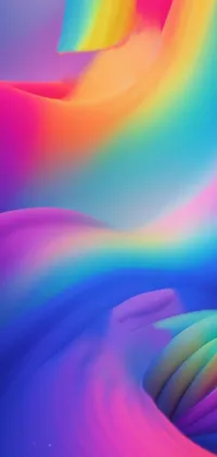 Colorfulness Light Azure Live Wallpaper