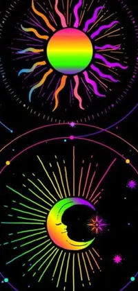 Colorfulness Light Circle Live Wallpaper