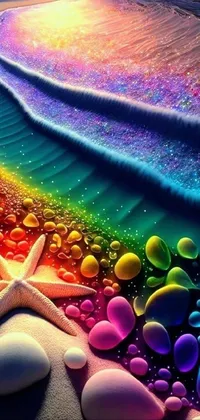 Colorfulness Light Liquid Live Wallpaper