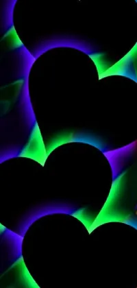 Bring some heart-felt delight to your mobile device with this vibrant live wallpaper