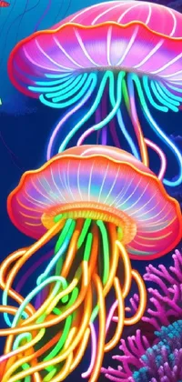 Colorfulness Light Organism Live Wallpaper