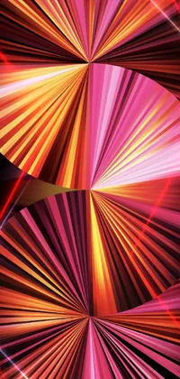 Colorfulness Light Triangle Live Wallpaper