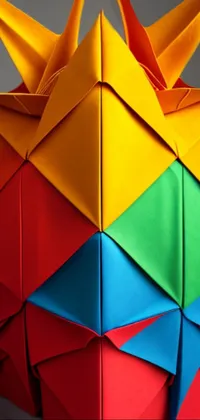 Colorfulness Light Triangle Live Wallpaper
