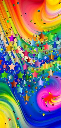 Colorfulness Liquid Light Live Wallpaper
