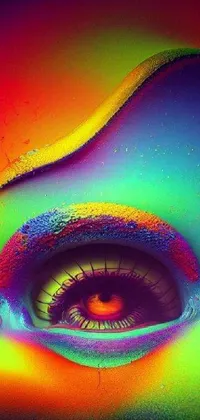 Colorfulness Photograph Eye Live Wallpaper