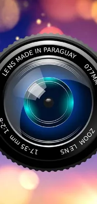 Colorfulness Product Camera Lens Live Wallpaper