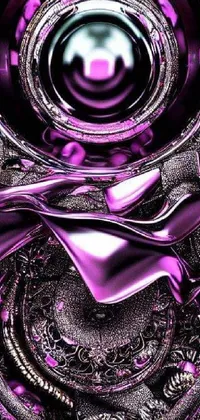 Colorfulness Purple Black Live Wallpaper