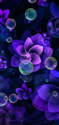 Colorfulness Purple Blue Live Wallpaper
