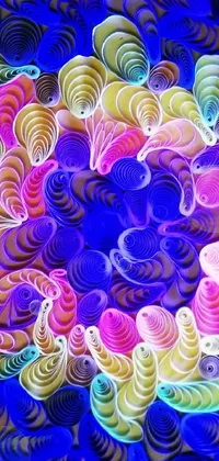 Colorfulness Purple Organism Live Wallpaper