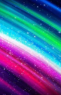 Colorfulness Rainbow Azure Live Wallpaper
