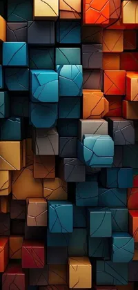 Colorfulness Rectangle Azure Live Wallpaper