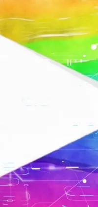 Colorfulness Rectangle Green Live Wallpaper