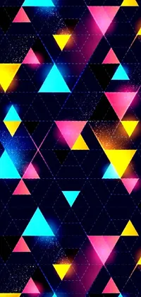 Colorfulness Rectangle Light Live Wallpaper