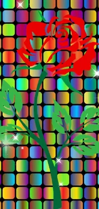 Colorfulness Rectangle Line Live Wallpaper