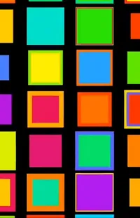 Colorfulness Rectangle Symmetry Live Wallpaper