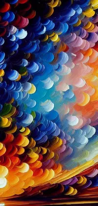 Colorfulness Textile Art Paint Live Wallpaper