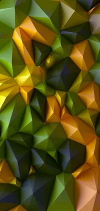Colorfulness Triangle Art Live Wallpaper