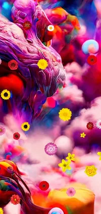 Colorfulness Water Plant Live Wallpaper