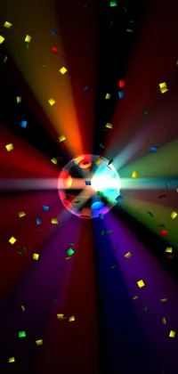 Colorfulness Wheel Visual Effect Lighting Live Wallpaper