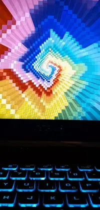 Computer Personal Computer Blue Live Wallpaper