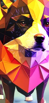 Creative Arts Art Dog Live Wallpaper