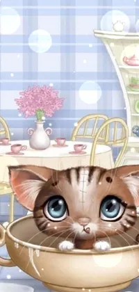 Cup Tableware Toy Live Wallpaper