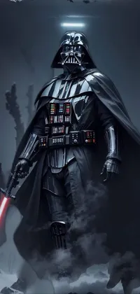 Darth Vader Sleeve Cape Live Wallpaper