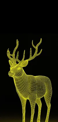 Deer Elk Sleeve Live Wallpaper