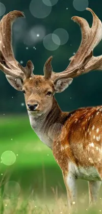 Deer Natural Environment Organism Live Wallpaper