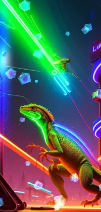 Dinosaur Organism Entertainment Live Wallpaper